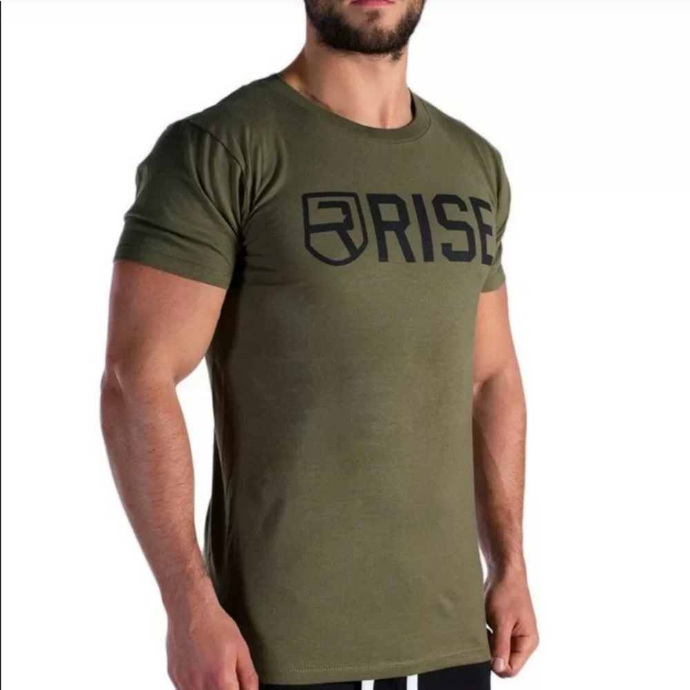 Men’s Green RISE Shirt - size Medium